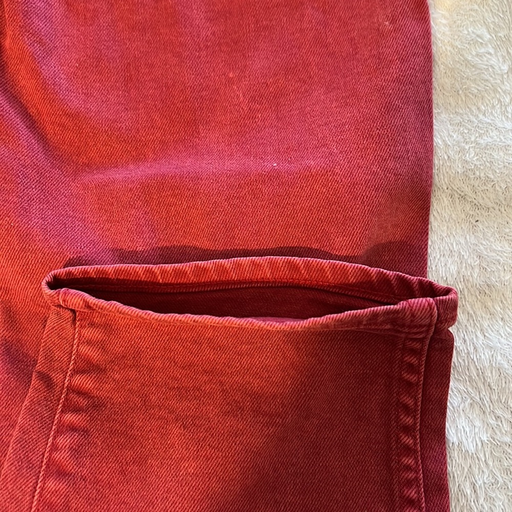 3x1 N.Y.C. Jeans, Color Mineral Rust Red. Size 27… - image 5
